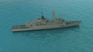 Fregatte F 184 "Ardent" Typ 21 Amazon-Klasse (1 St.) GB 1982 Albatros ALK 86B